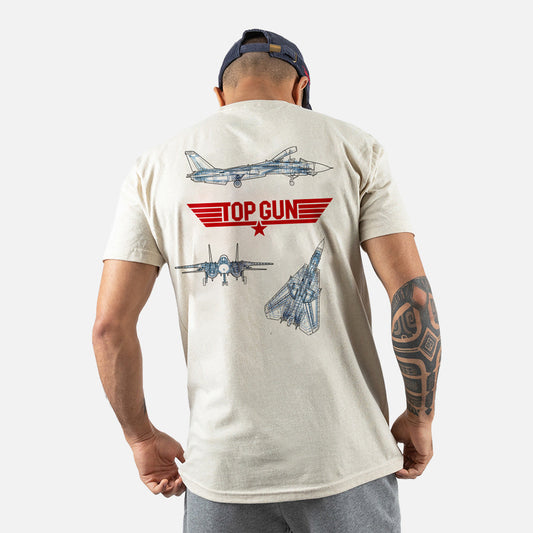 TOP GUN VINTAGE JETS SHIRT