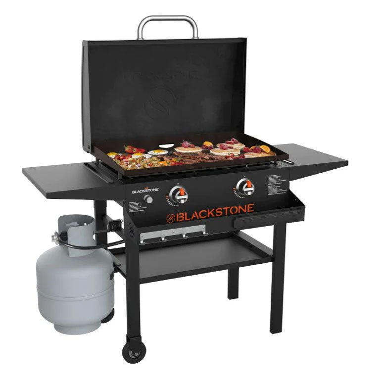 28" Griddle W/Hood & Front Shelf Bundle