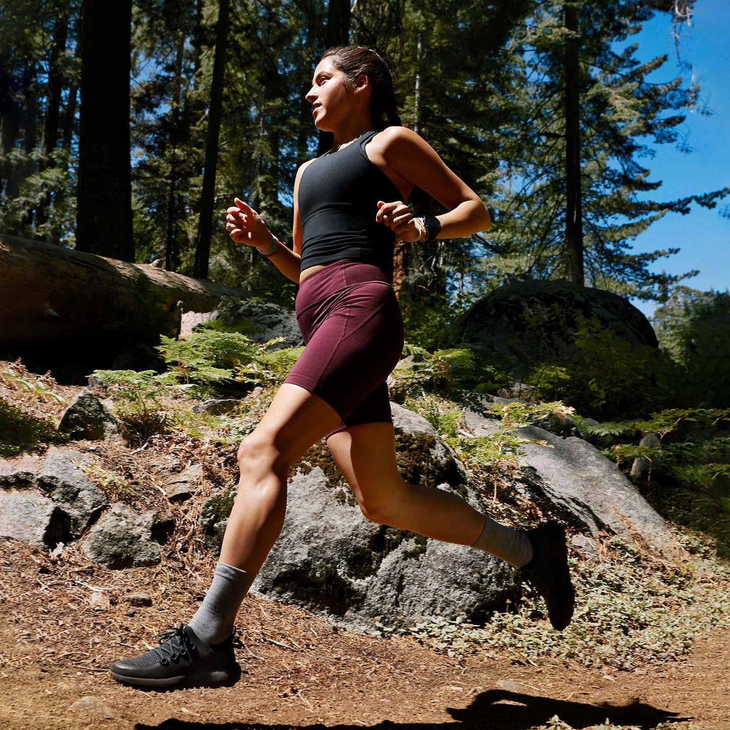 Women's Trail Runners SWT - Hazy Cocoa/Dark Cocoa (Stony Cream Sole)