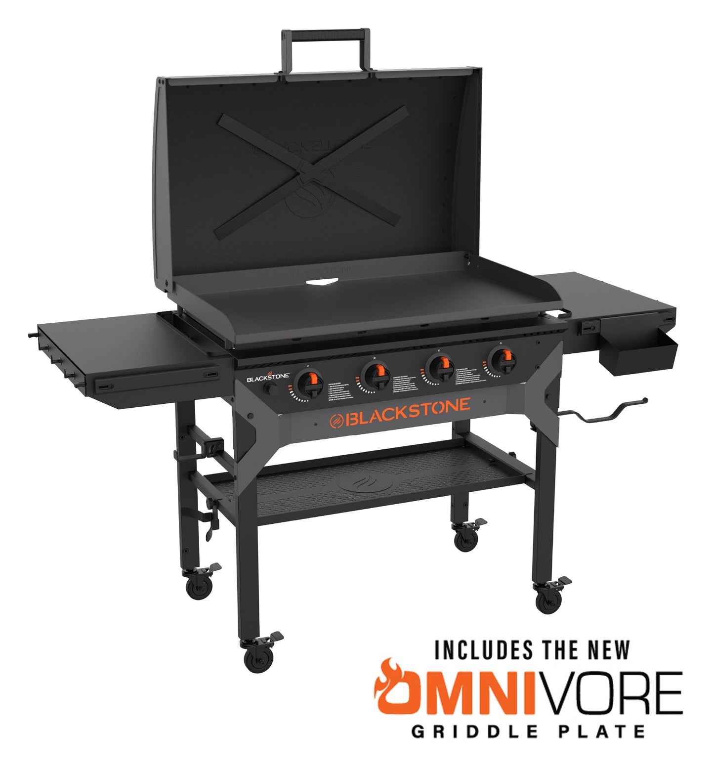 Iron Forged 36" Griddle W/Hood