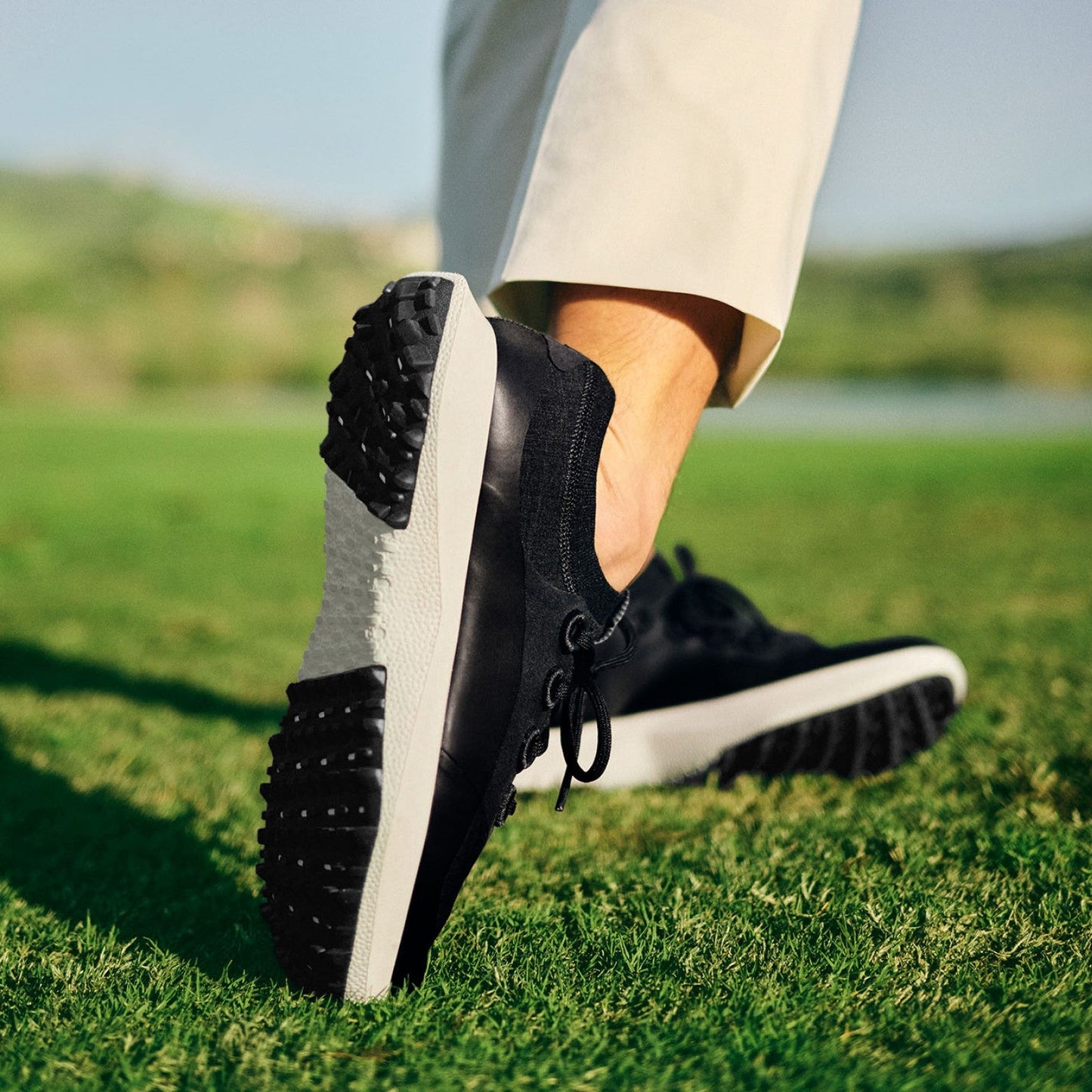 Men's Golf Dashers - Natural Black (Blizzard Sole)