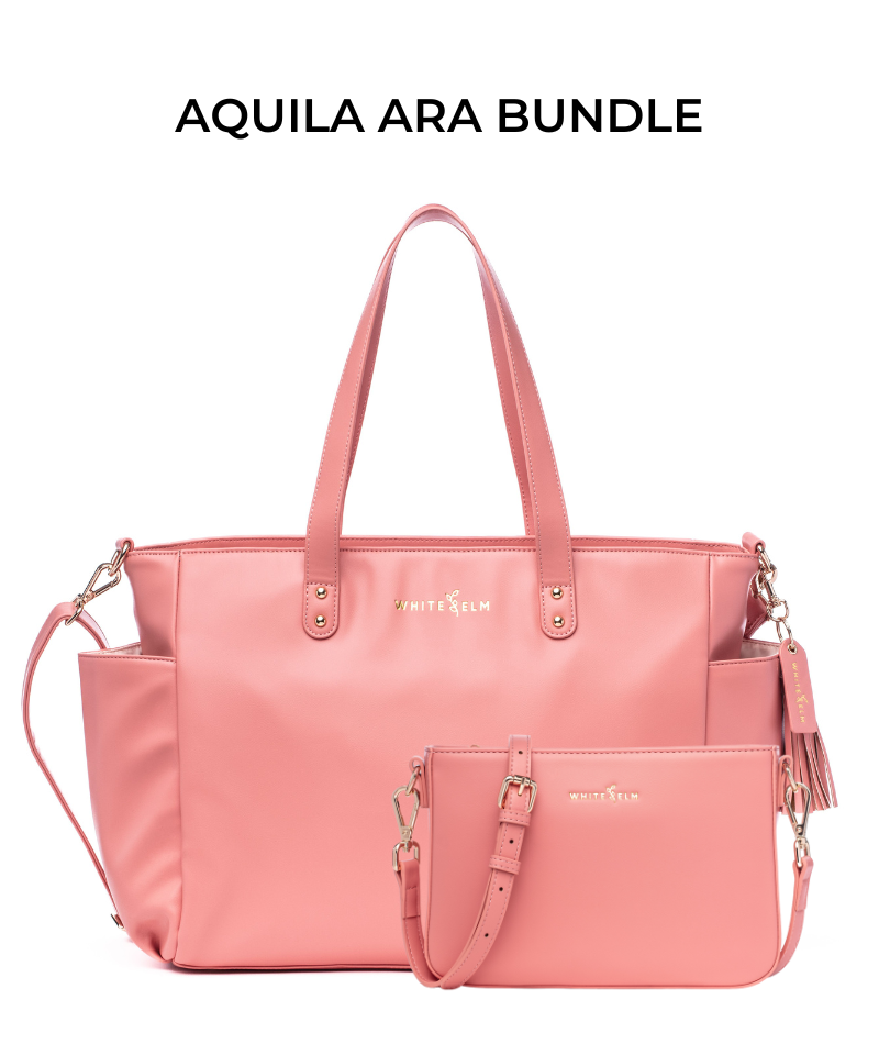 Aquila Tote Bag - Coral