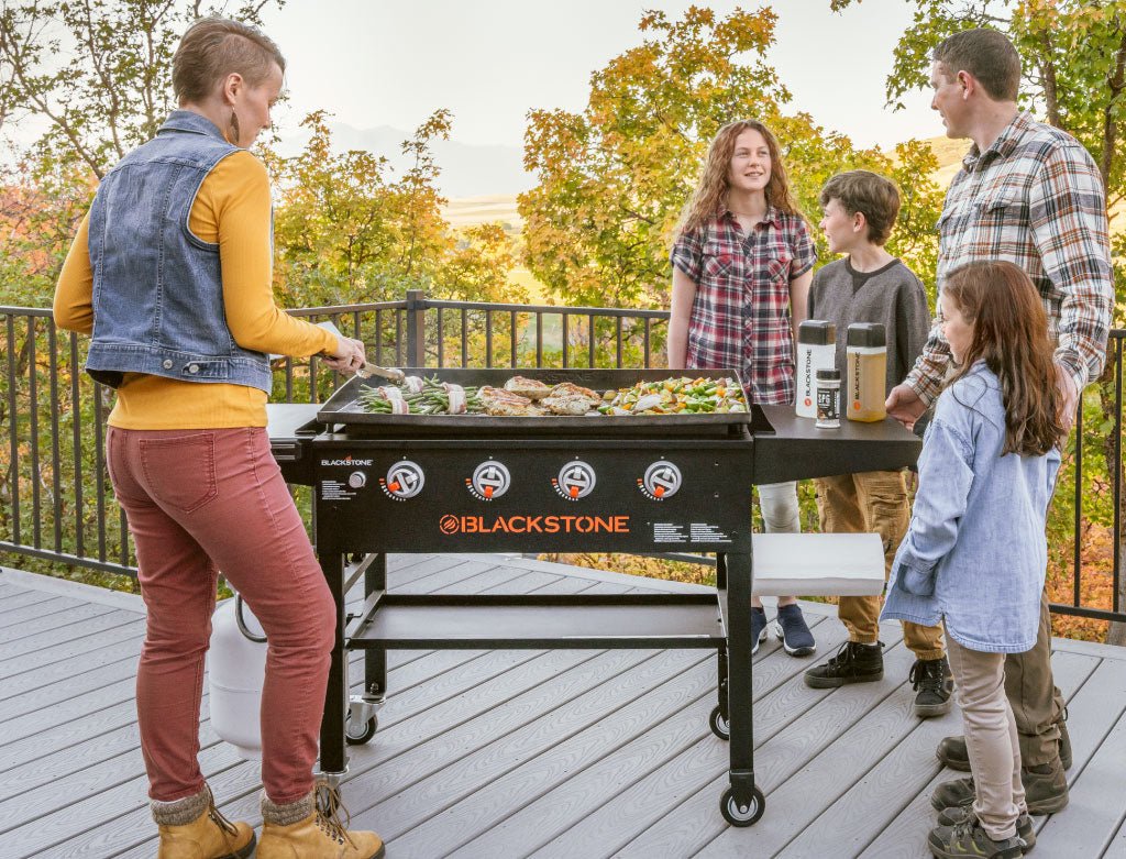 36" Griddle W/Hard Cover & High Shelves