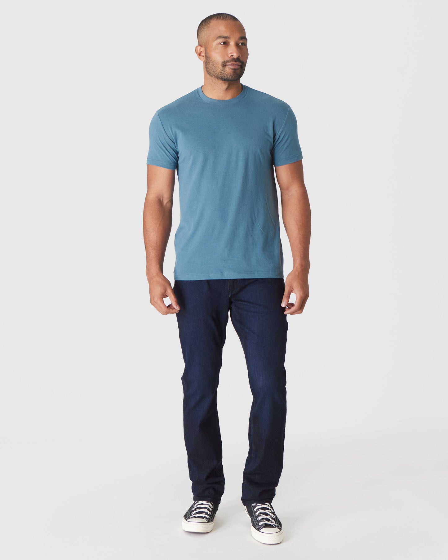 Sapphire Short Sleeve Crew Neck T-Shirt