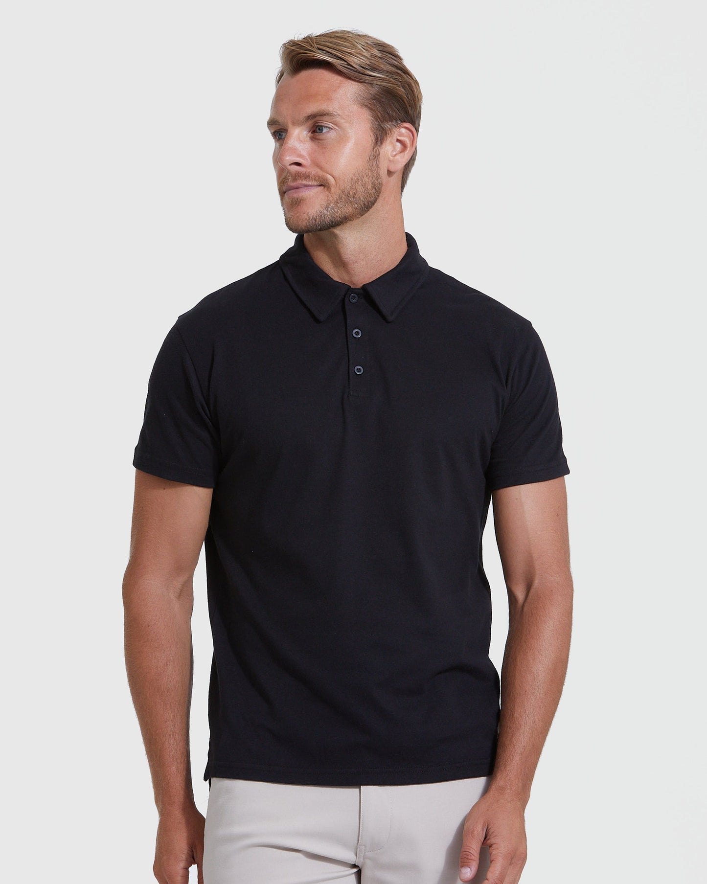 All Black Polo 6-Pack