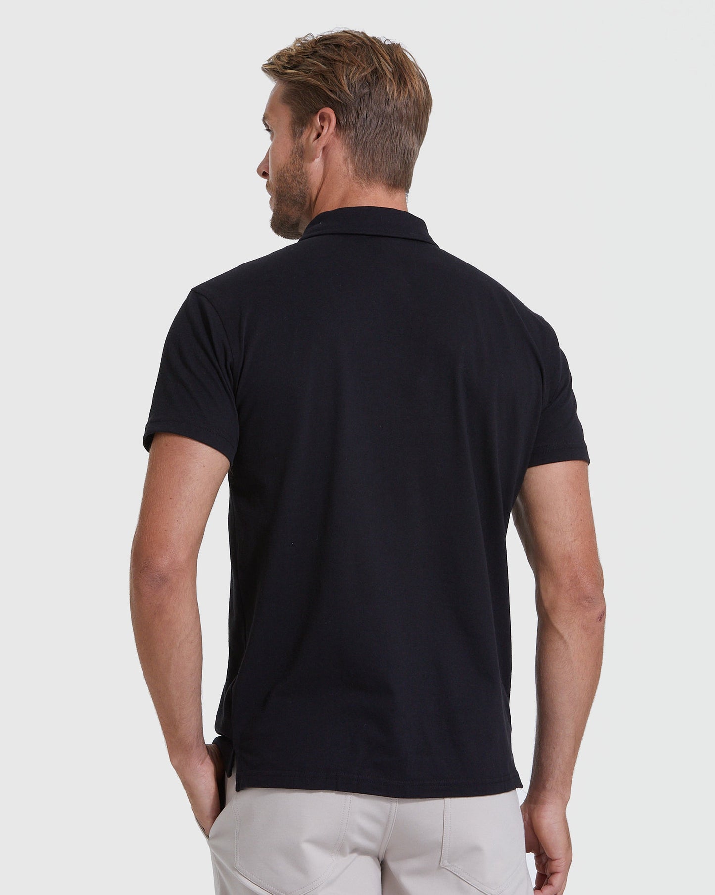 All Black Polo 3-Pack