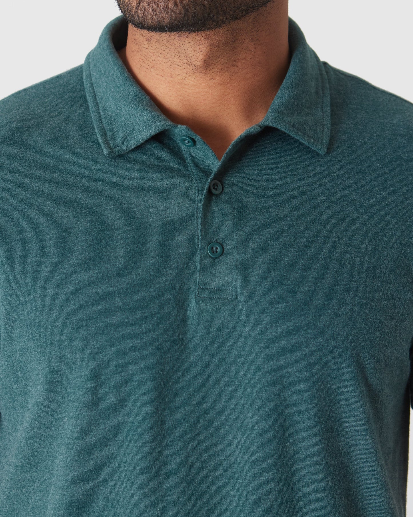 Heather Seafarer Short Sleeve Polo