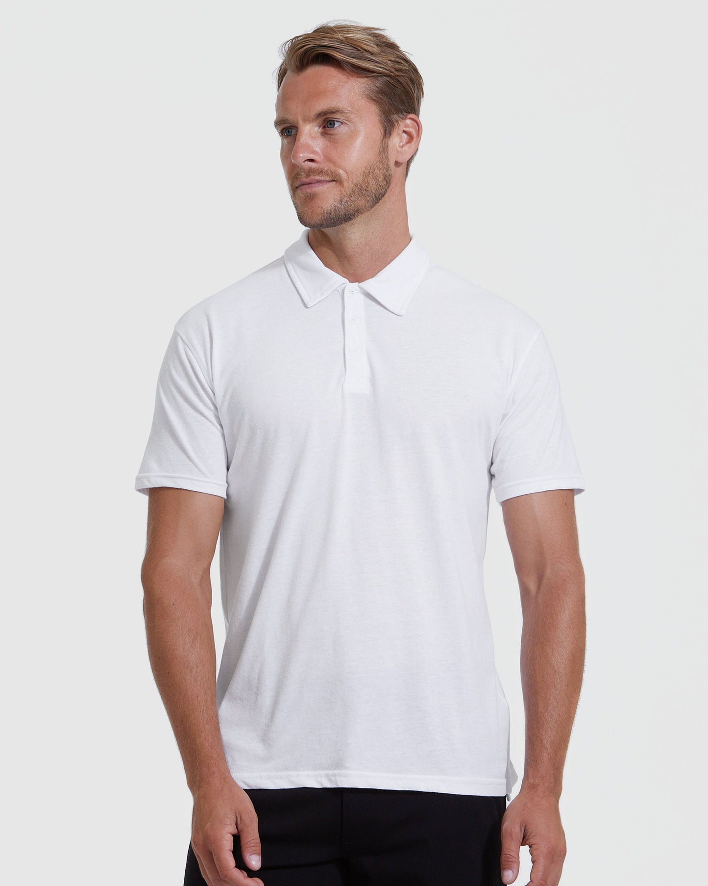 All White Polo 6-Pack