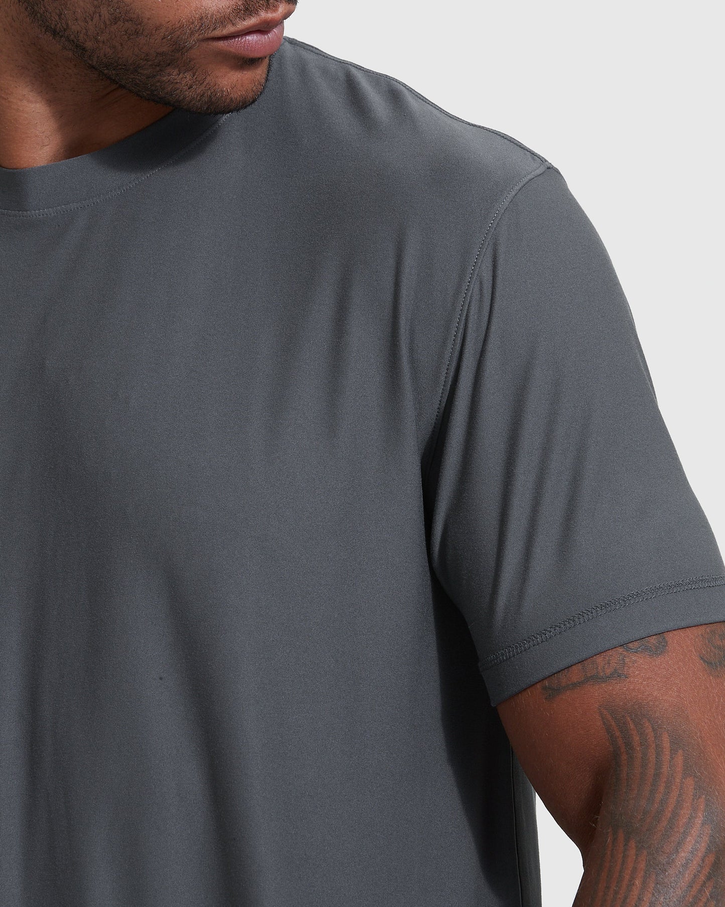 Heather Staple Short Sleeve Active Crew 6-Pack