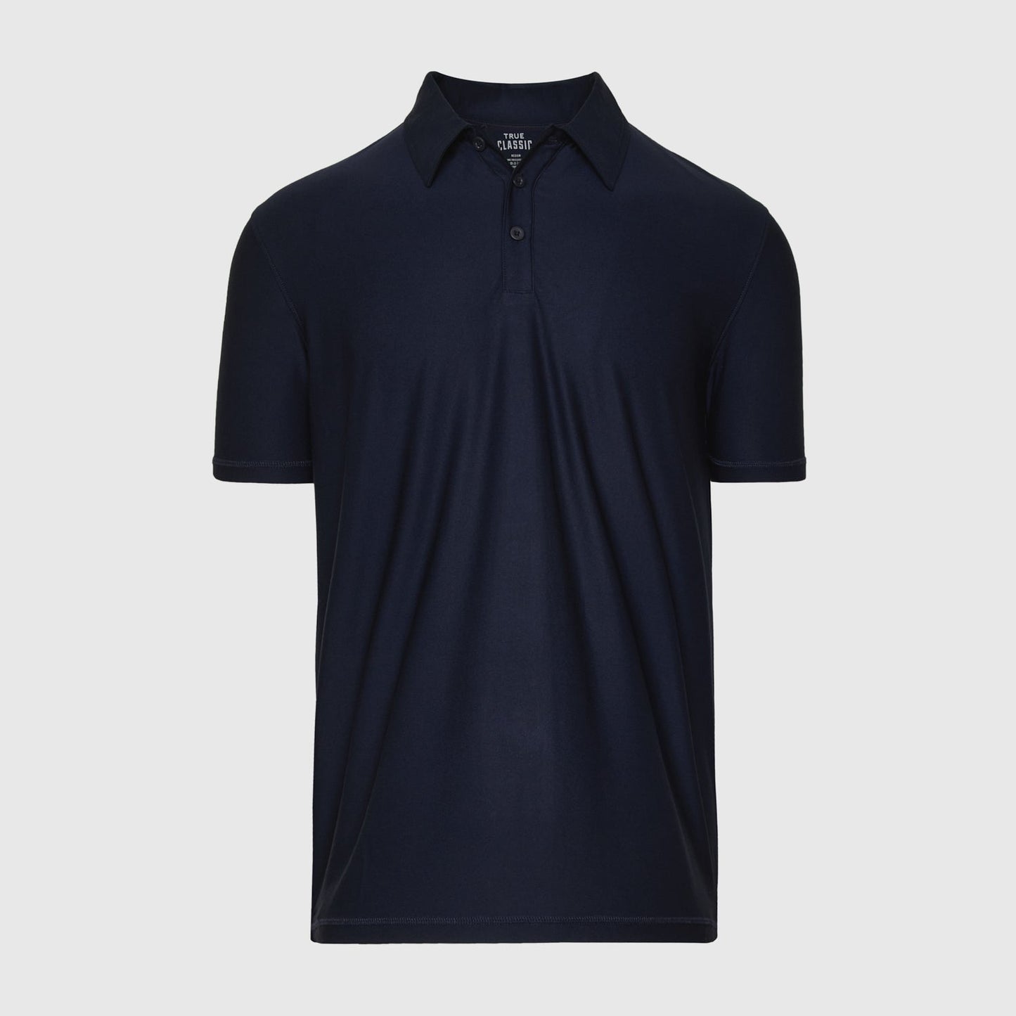 Navy Short Sleeve Active Polo