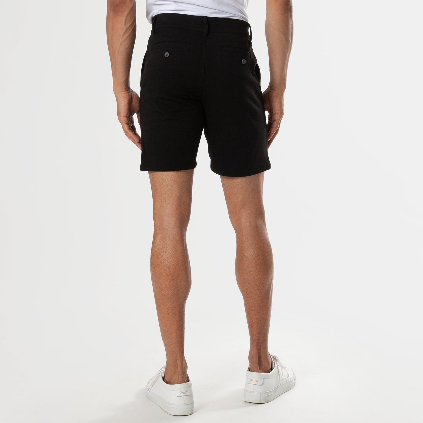 7" Black & Sapphire Comfort Chino Shorts 2-Pack