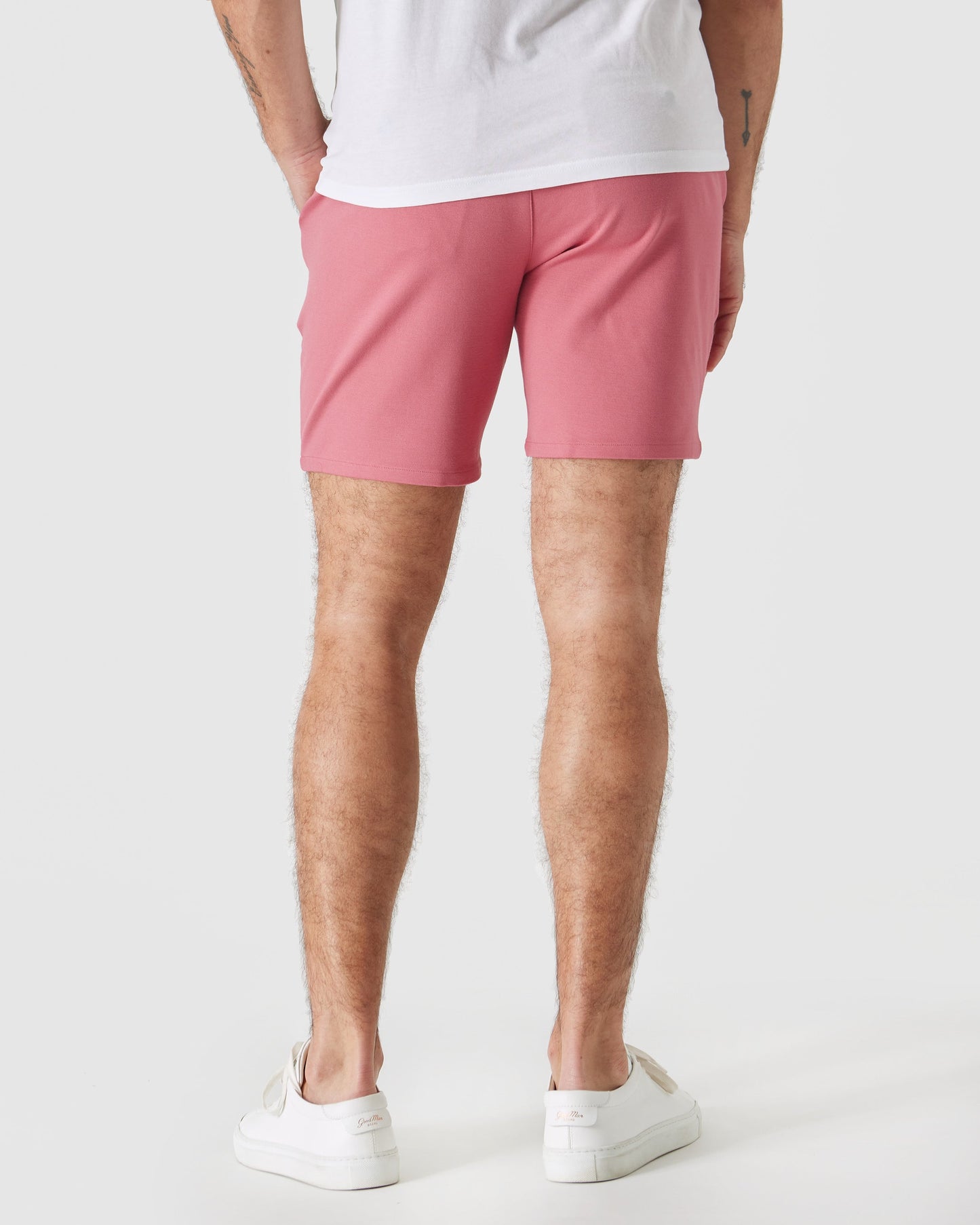 7" Rosewood Comfort Knit Chino Short