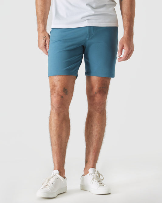 7" Sapphire Comfort Knit Chino Short