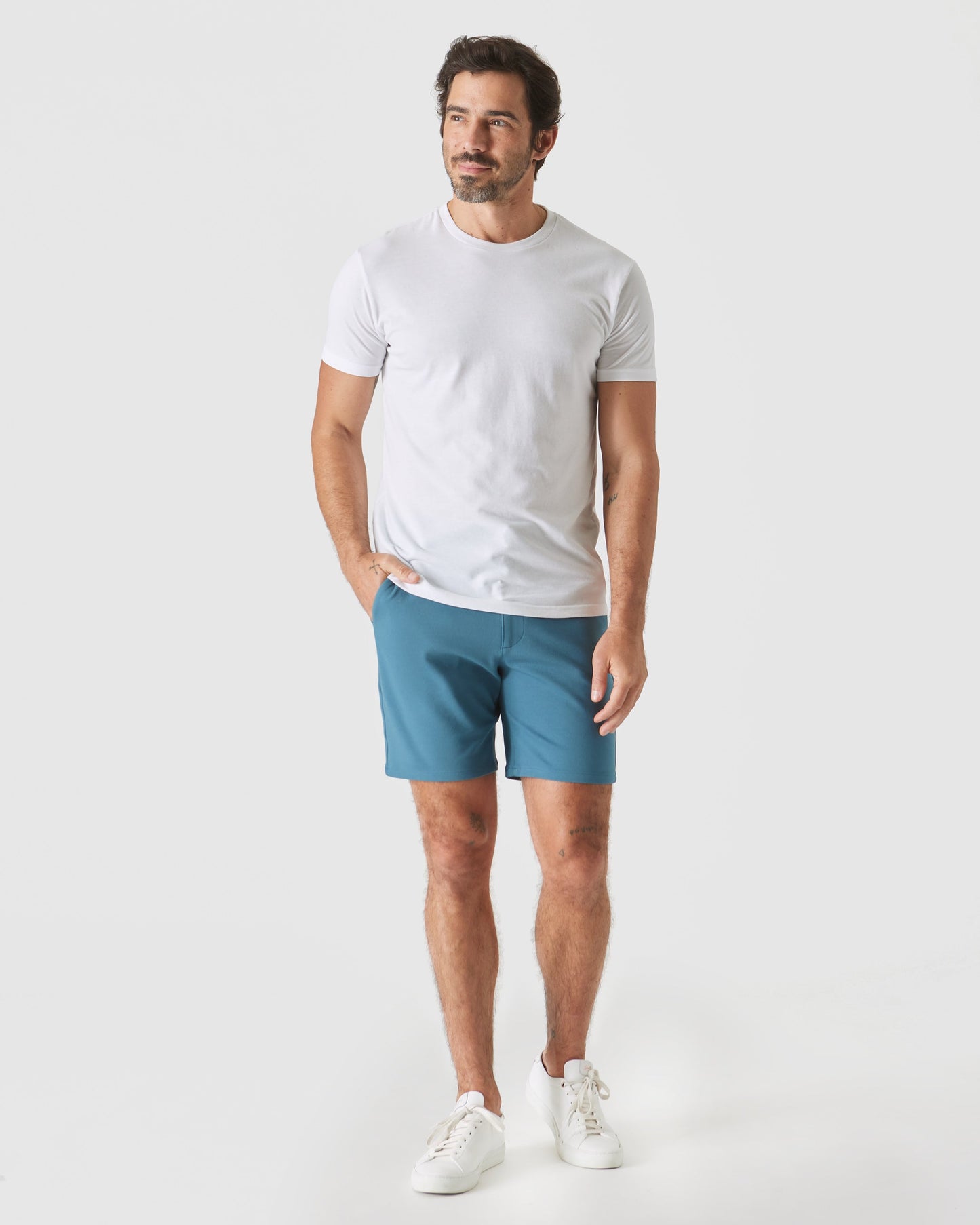 7" Sapphire Comfort Knit Chino Short