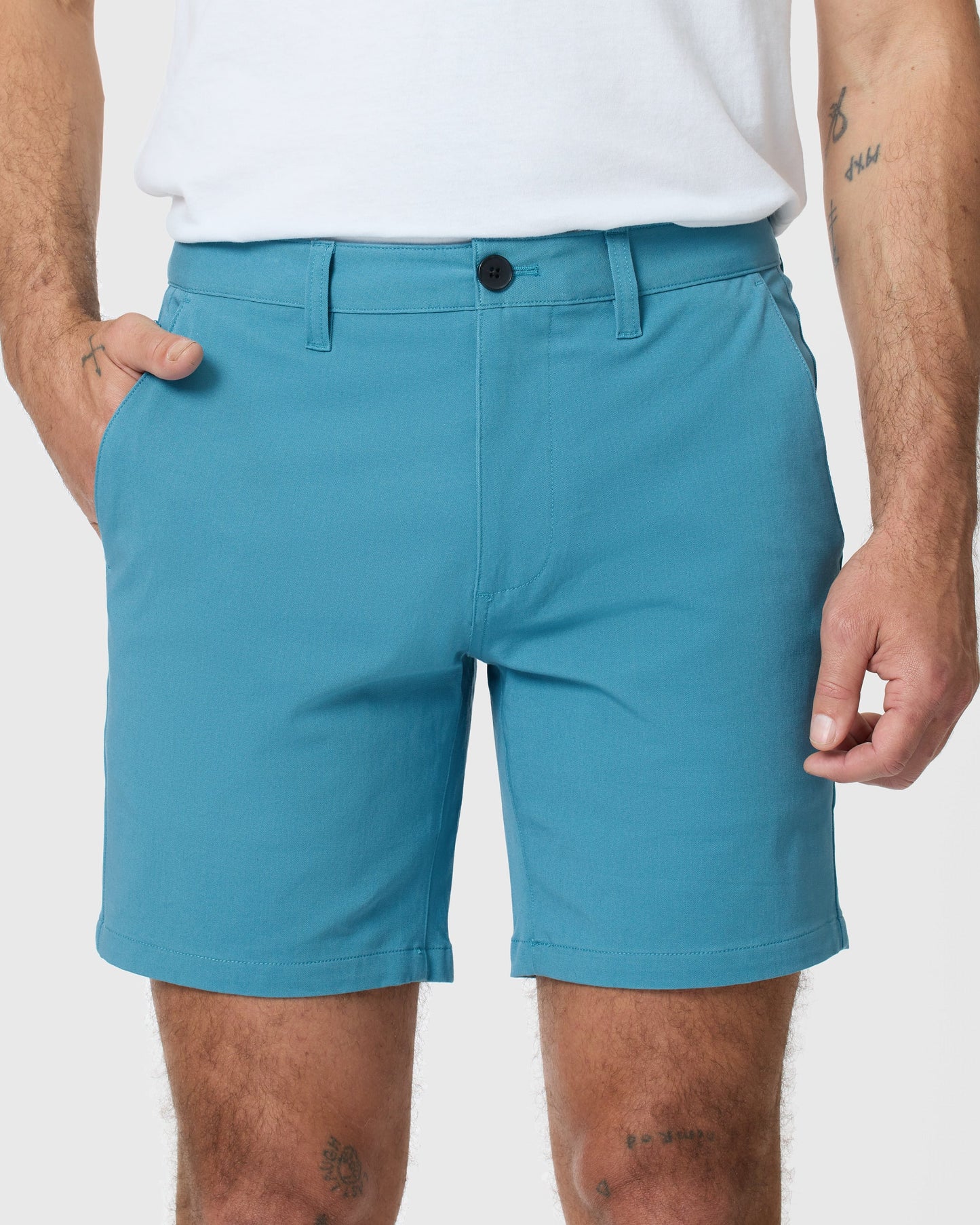 7" Harbor Classic Twill Shorts