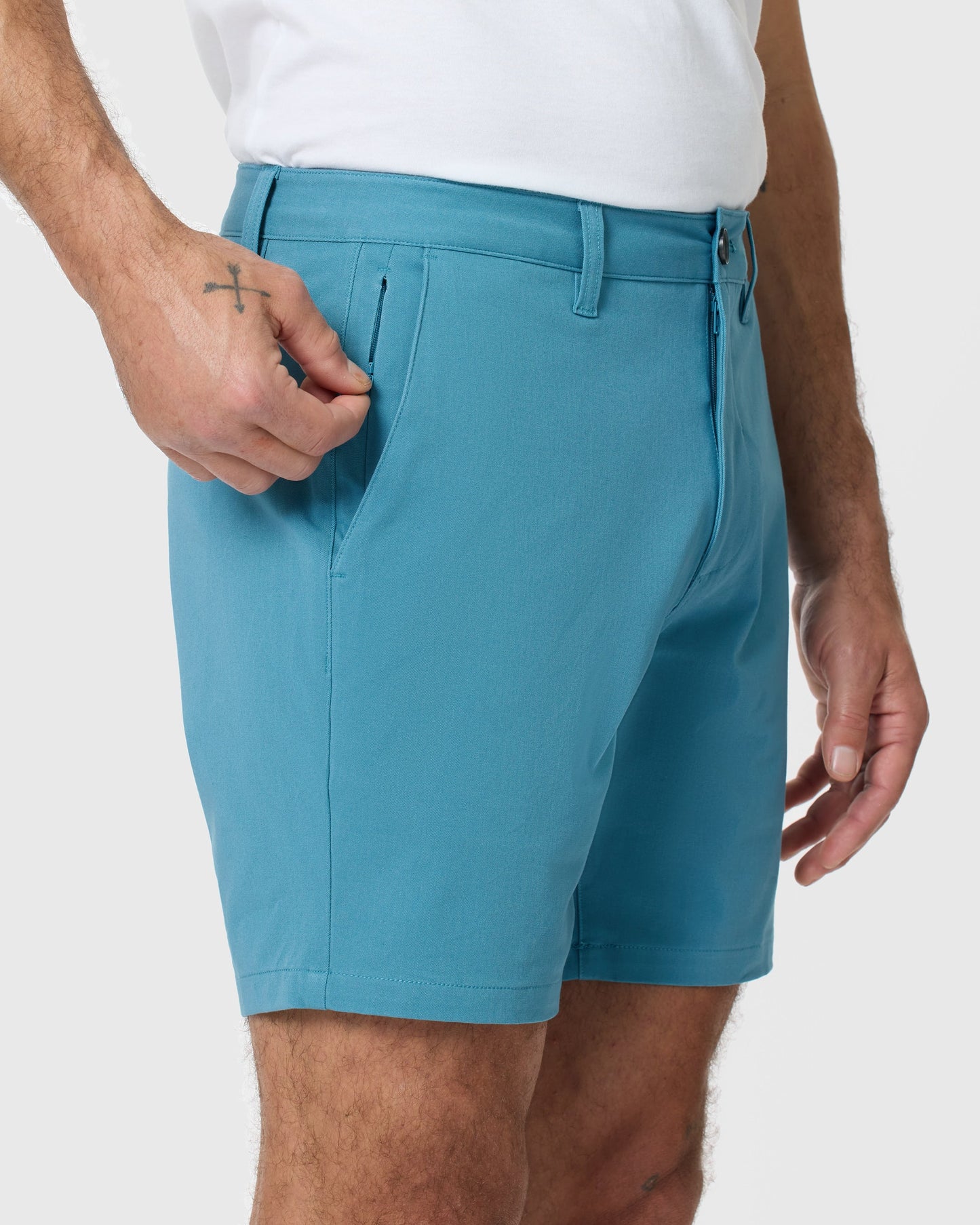 7" Harbor Classic Twill Shorts