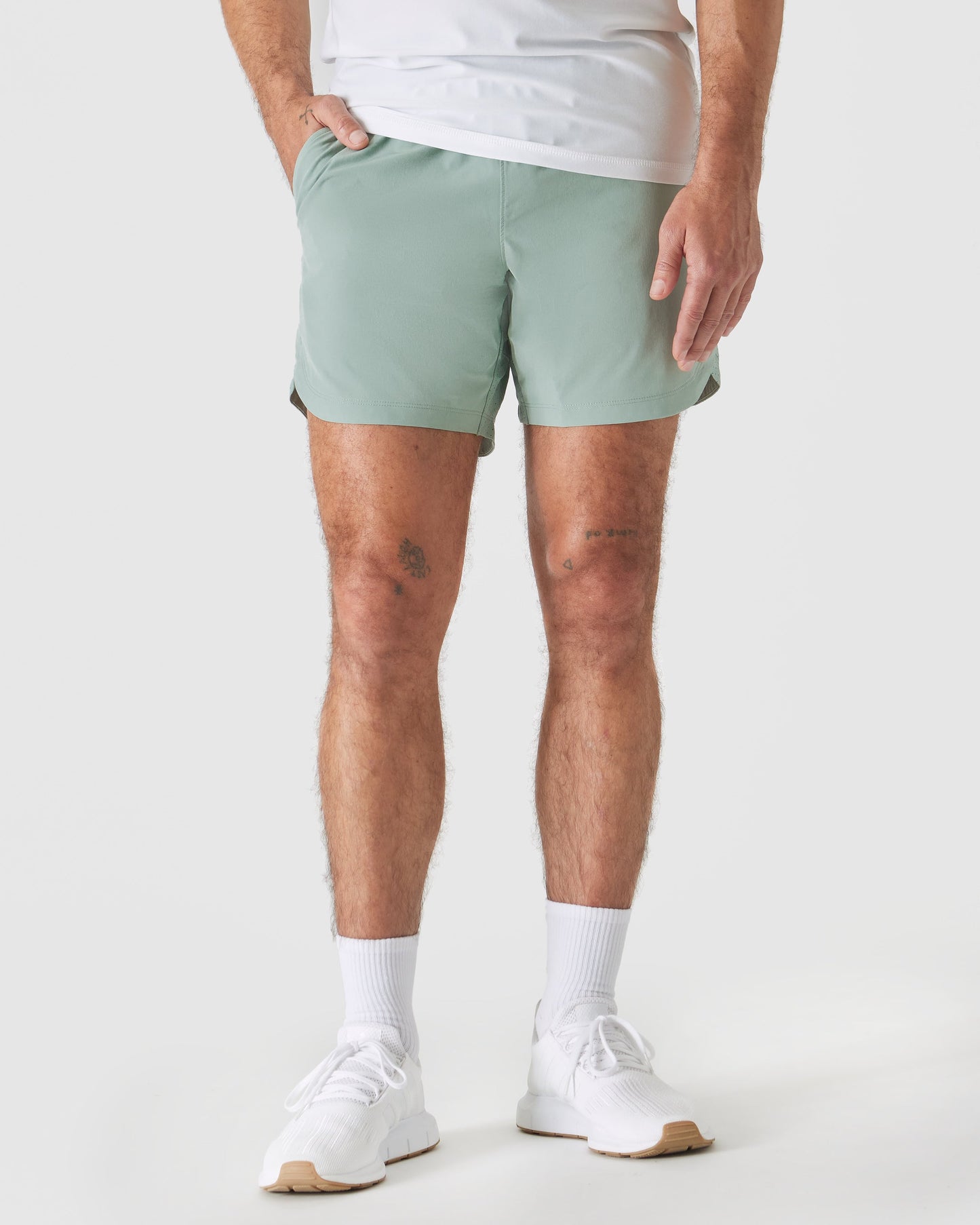 7" Slate Green  Active Training Short