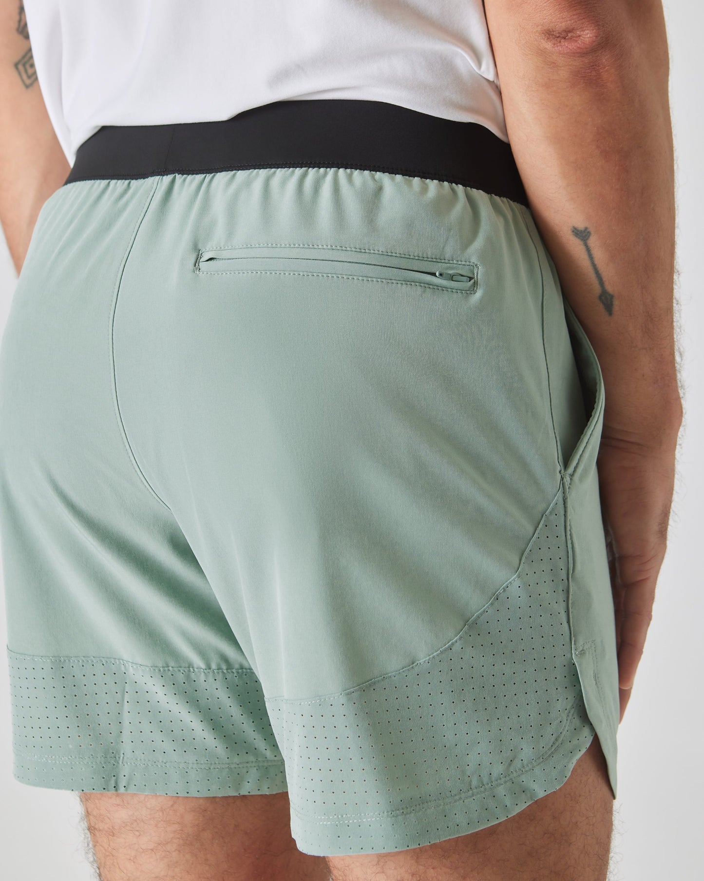 7" Slate Green  Active Training Short