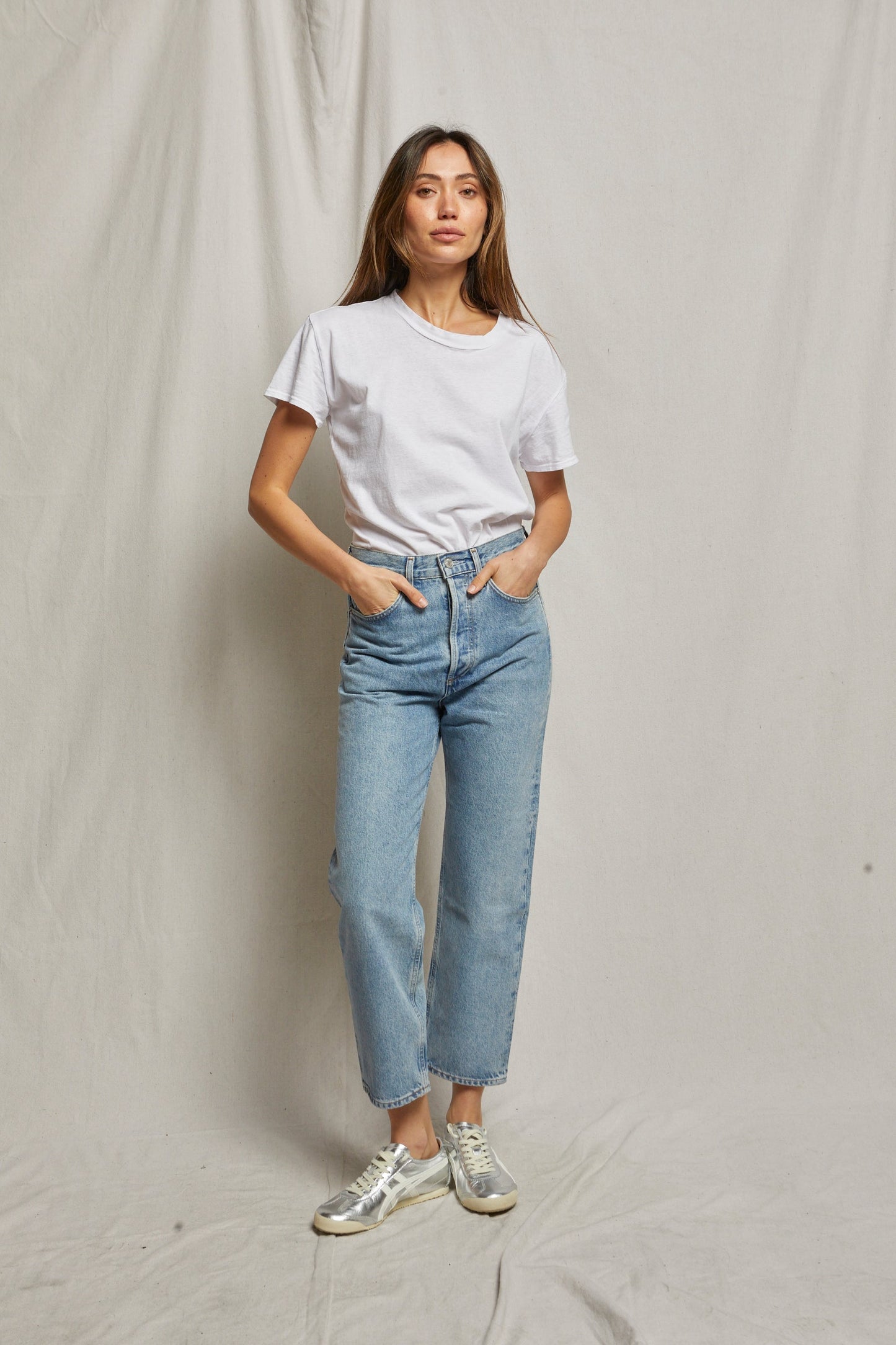 90'S cropped jeans