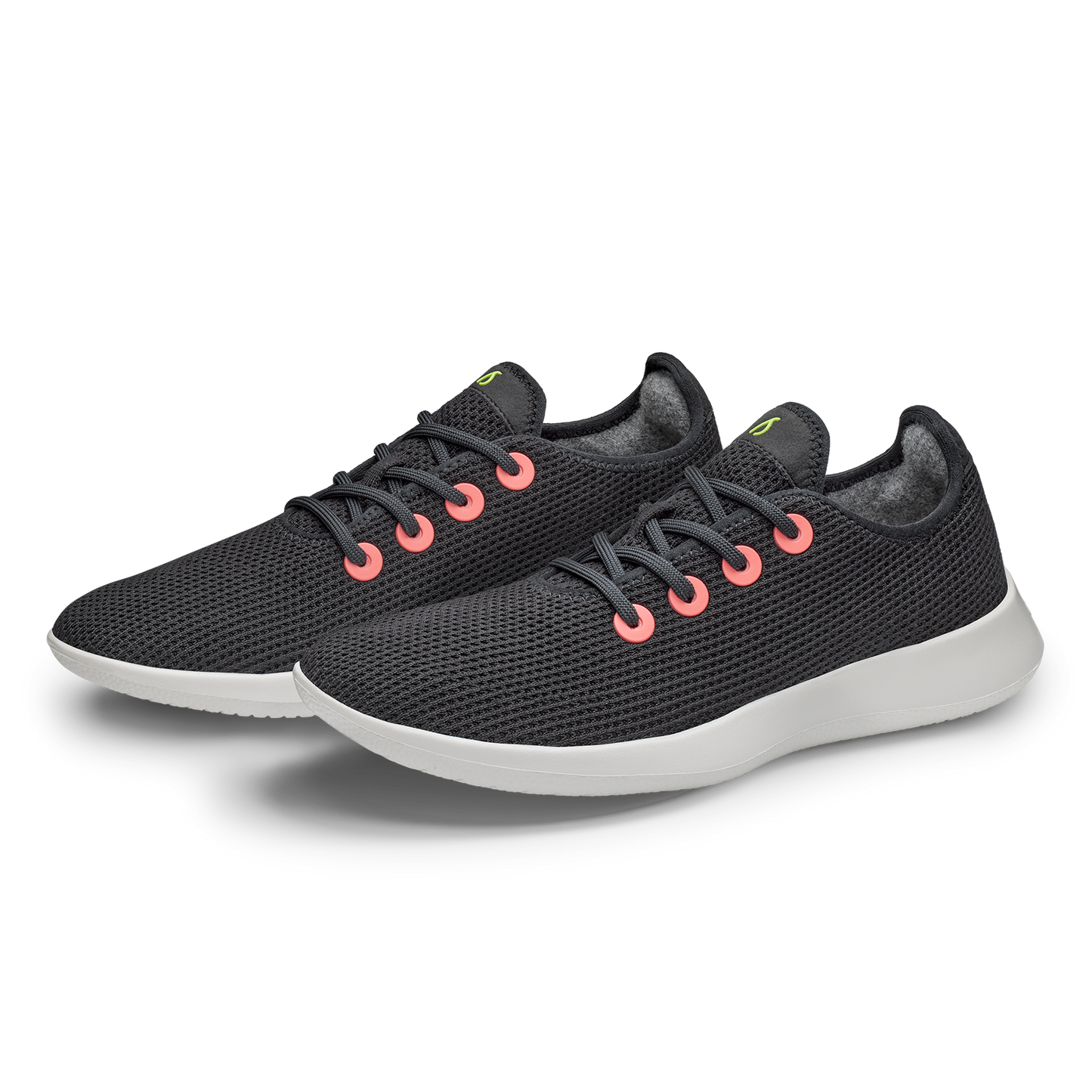 Men's Tree Runners - Natural Black/Bloom Coral (Blizzard Sole)