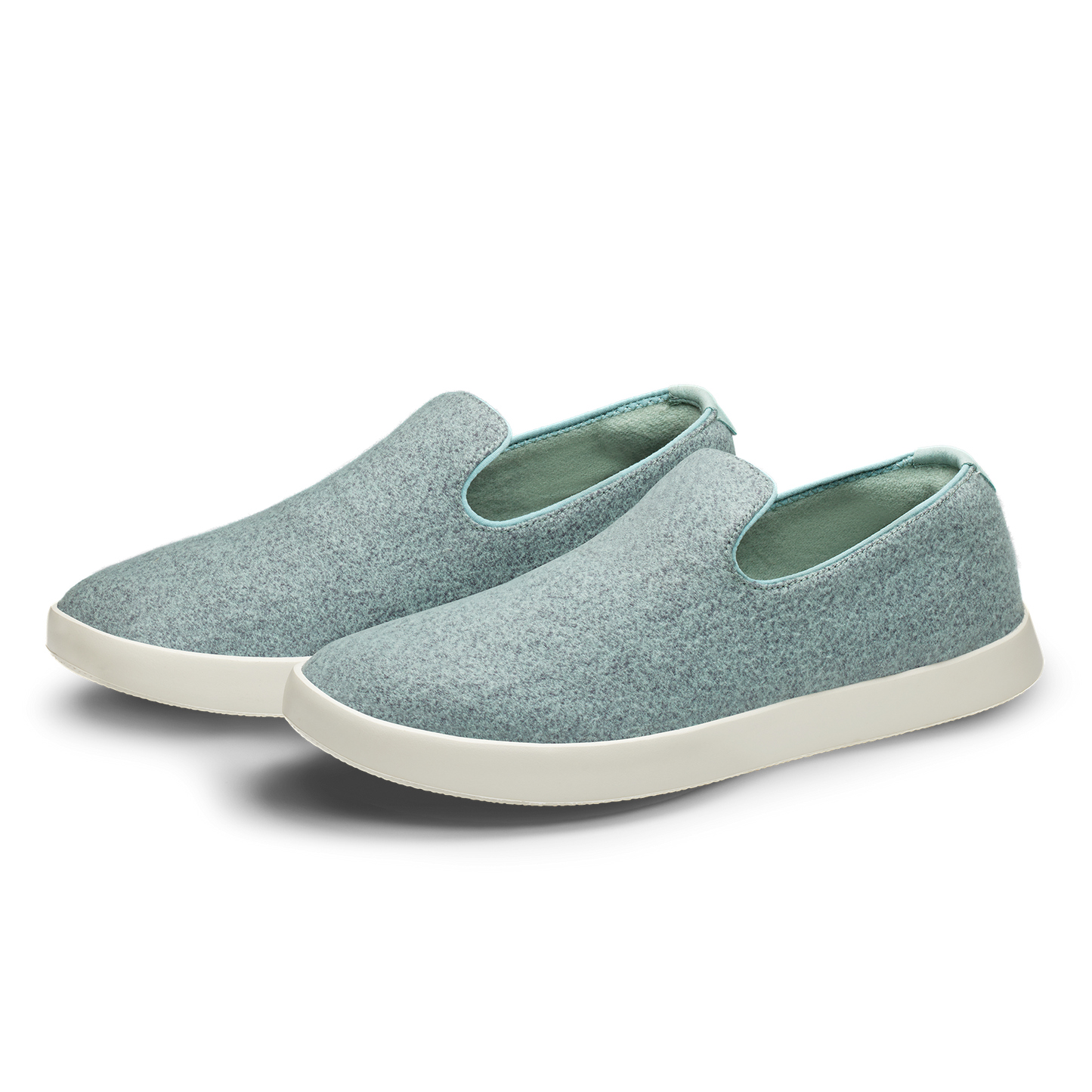 Women's Wool Loungers - Bark Grey (Natural White Sole)