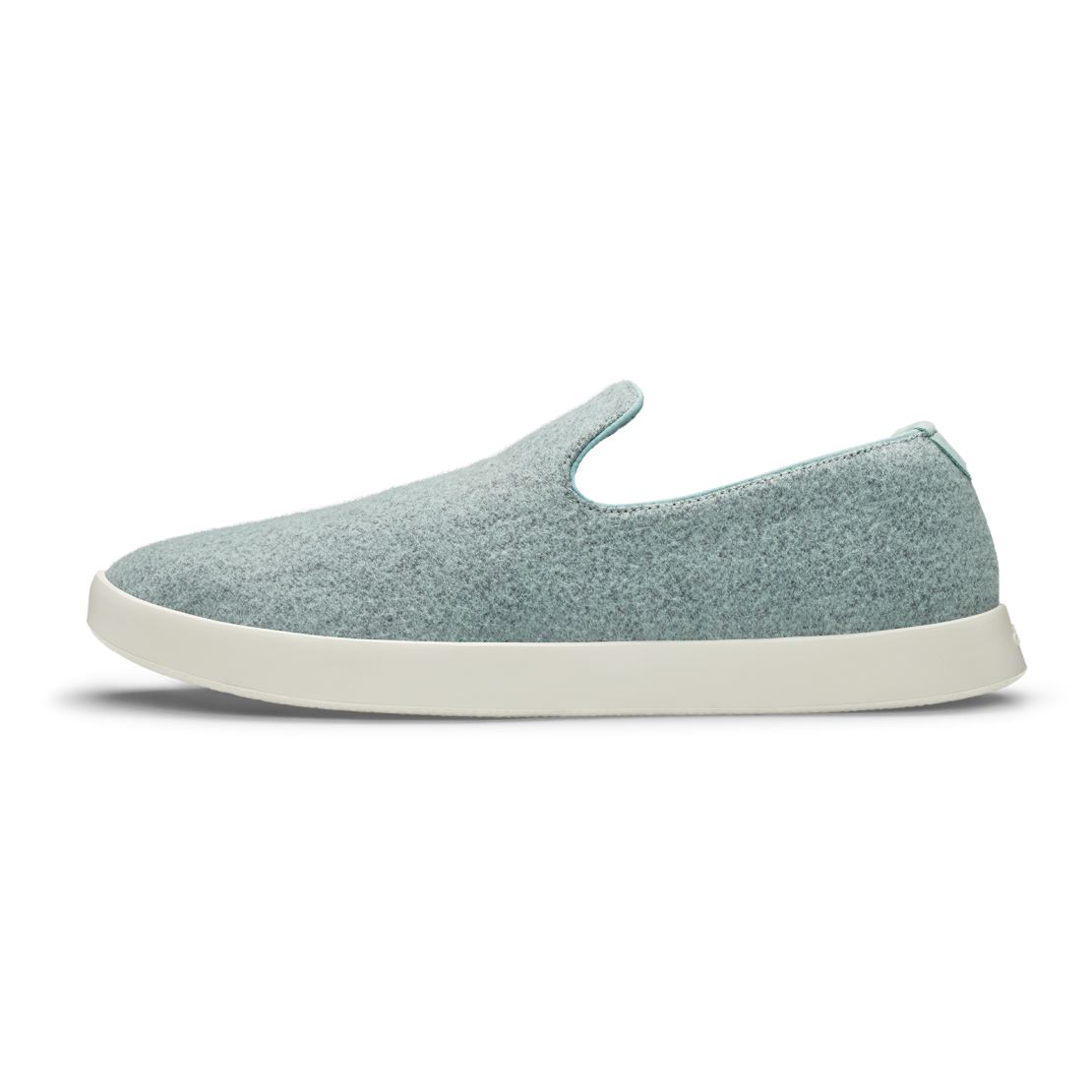 Women's Wool Loungers - Bark Grey (Natural White Sole)