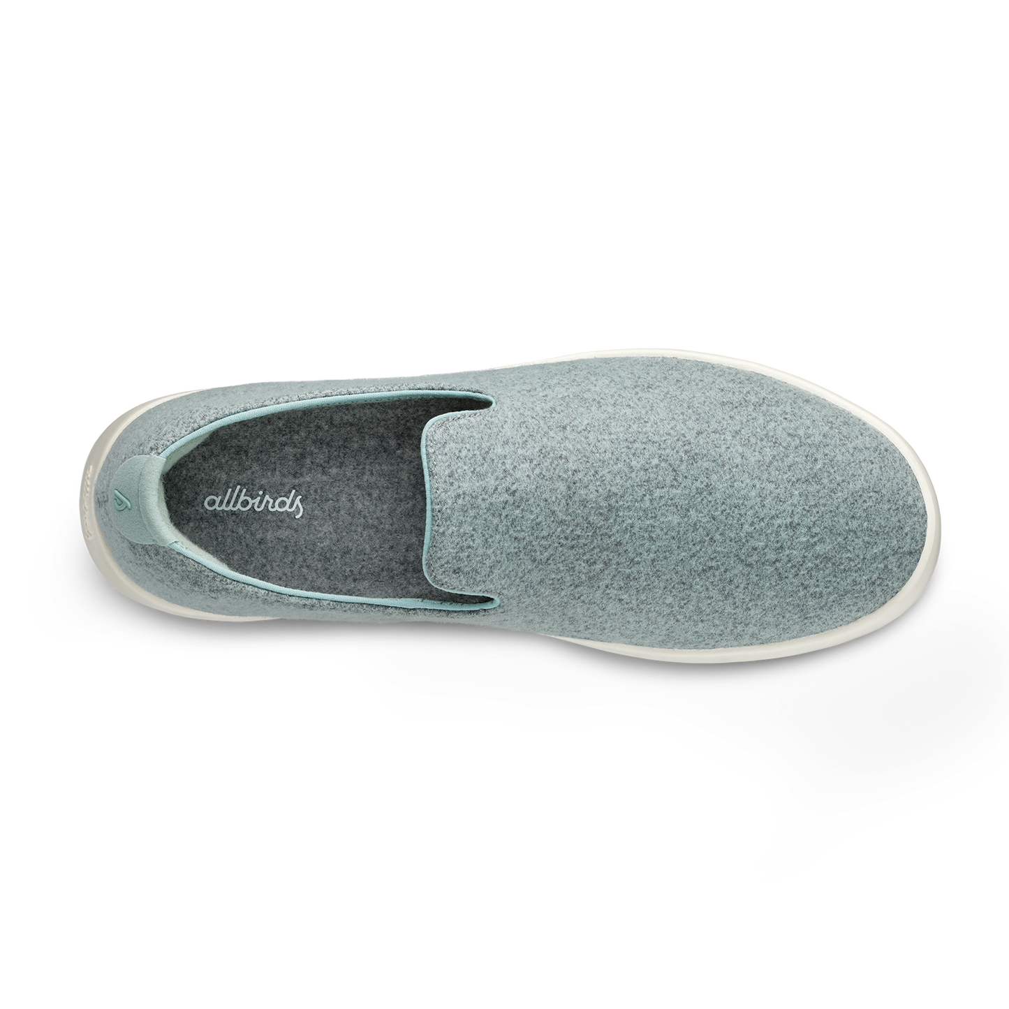 Women's Wool Loungers - Bark Grey (Natural White Sole)