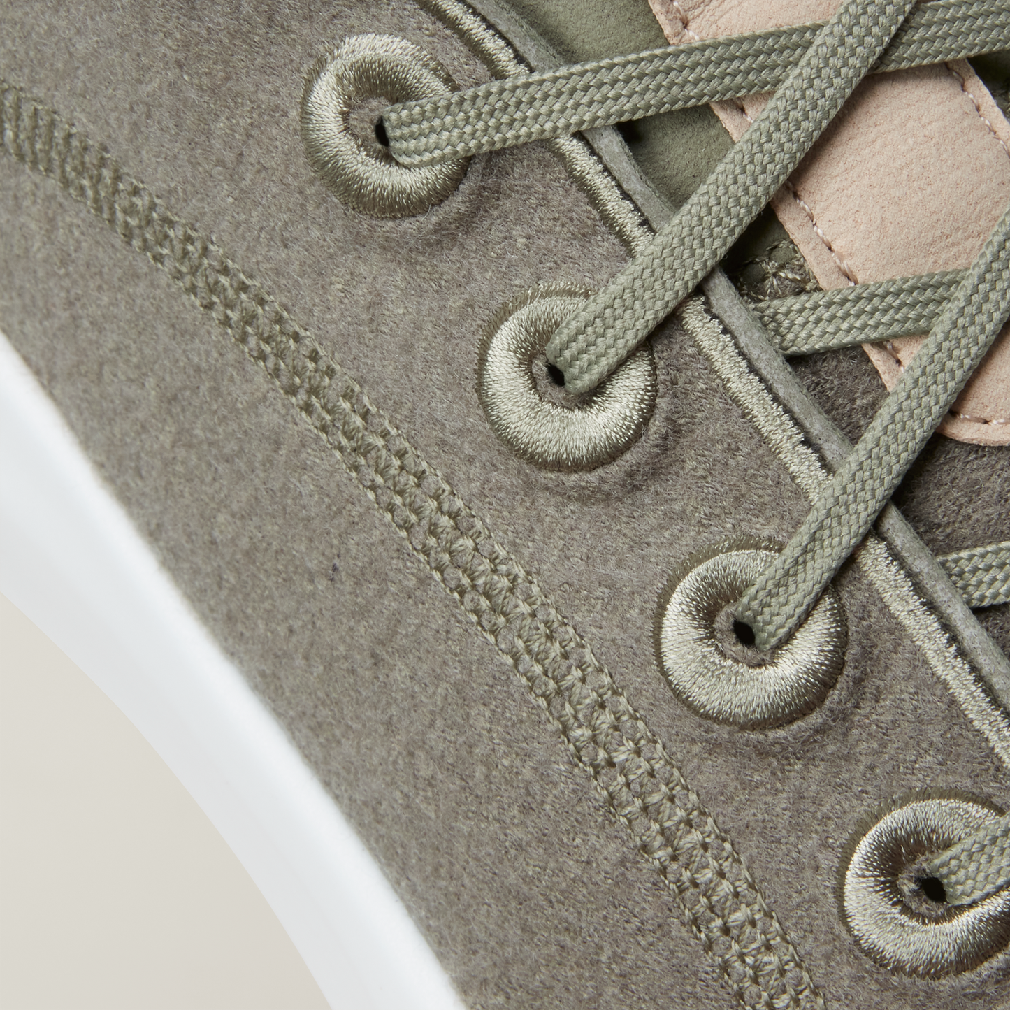 Women's SuperLight Wool Runners - Rugged Green (Blizzard Sole)