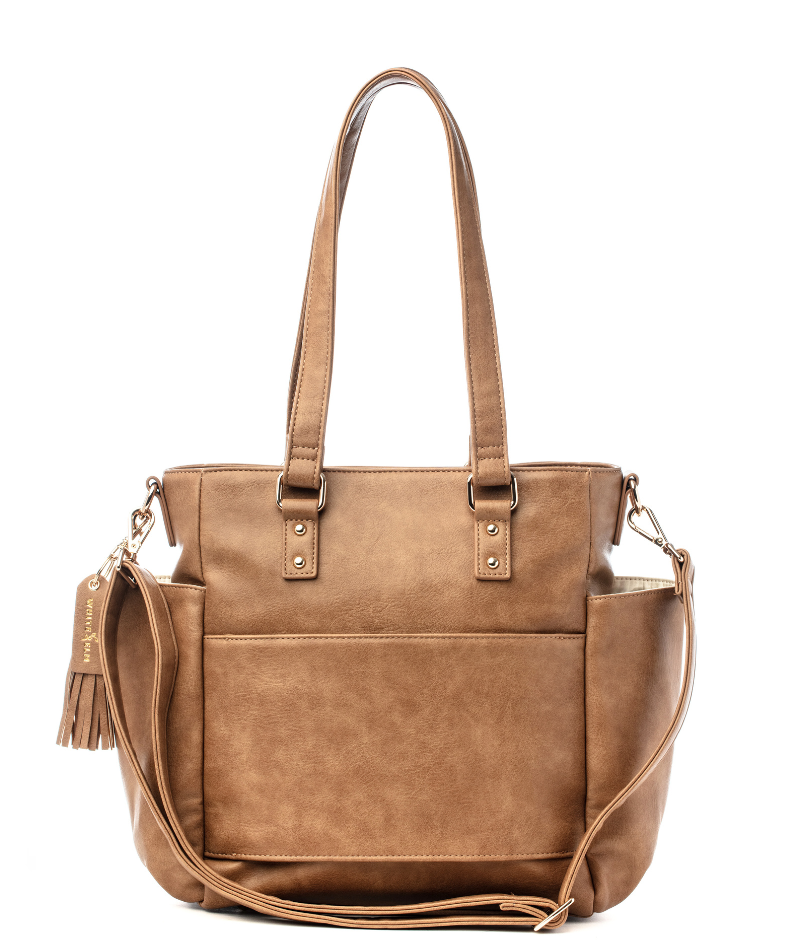 Carina Tote Bag - Almond