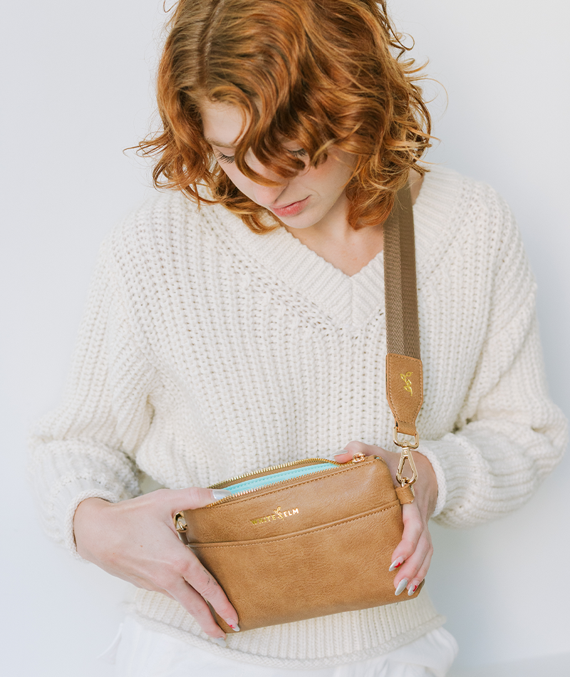 Skye Sling Bag - Almond