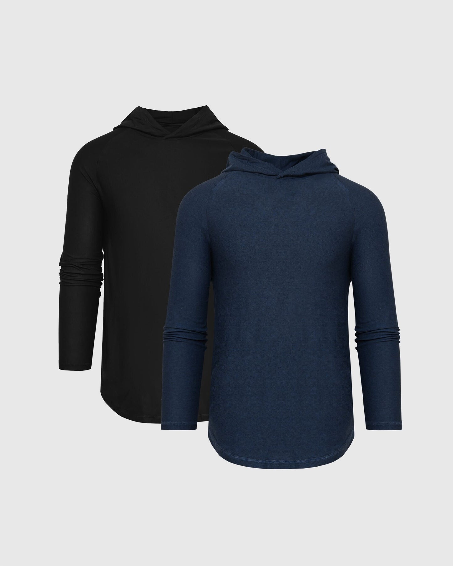 Black and Blue Active Hoodie 2-Pack