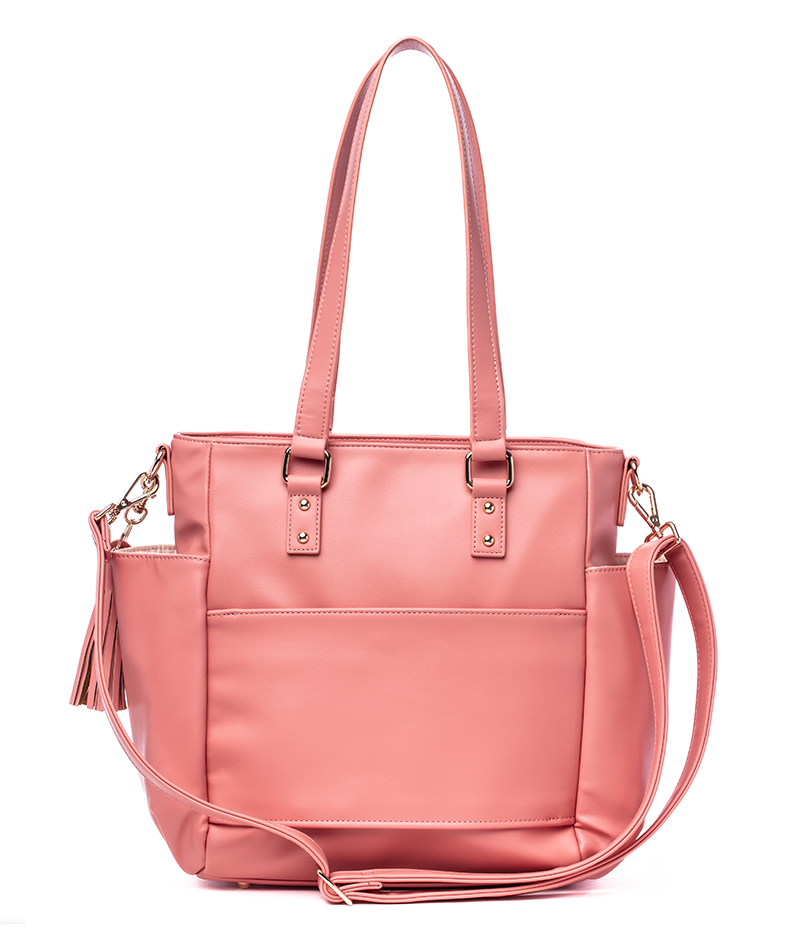 Carina Tote Bag - Coral