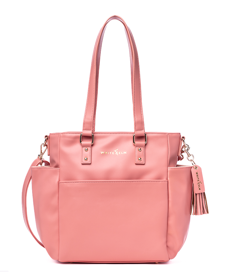 Carina Tote Bag - Coral