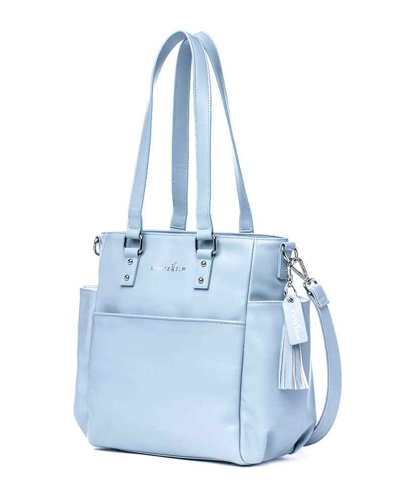 Carina Tote Bag - Ice Blue - [OUTLET FINAL SALE]