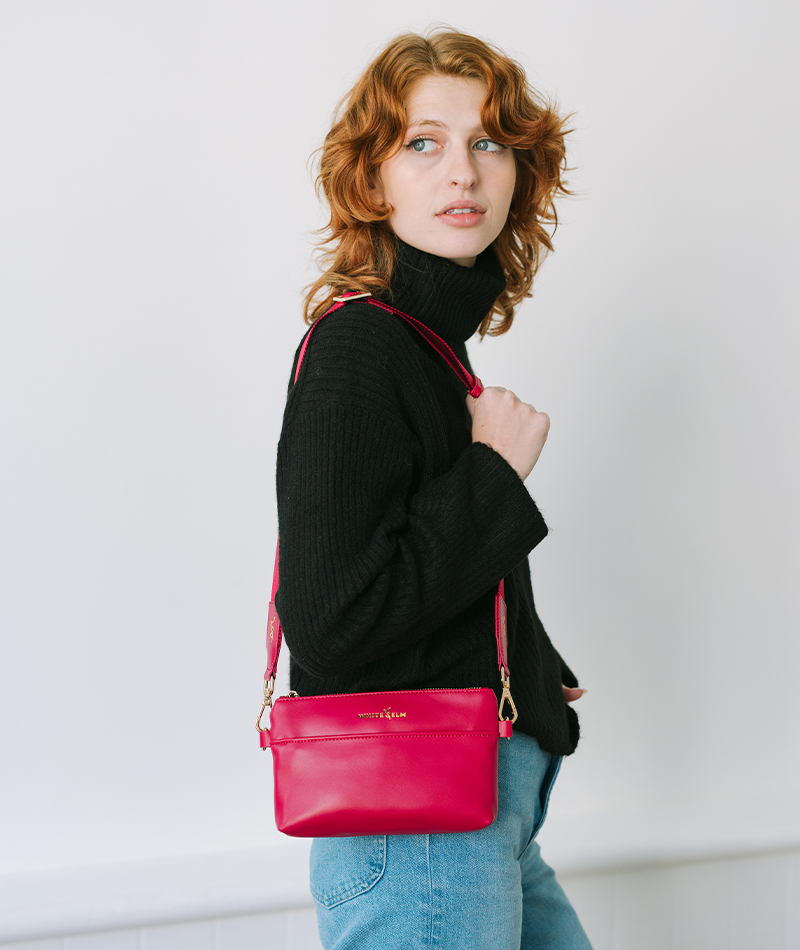 Skye Sling Bag - Cranberry