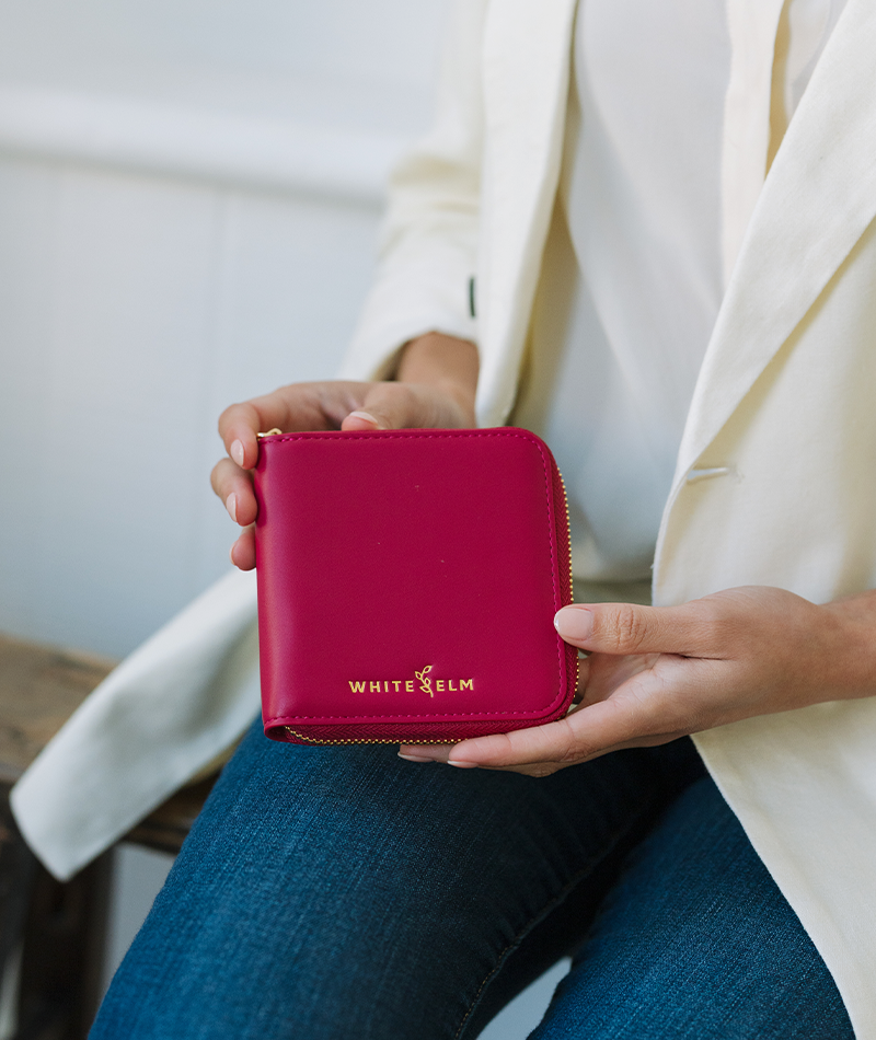 Starla Wallet - Cranberry