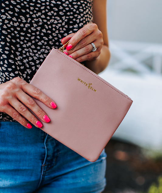 Maia Cosmetic Bag - Dusty Rose