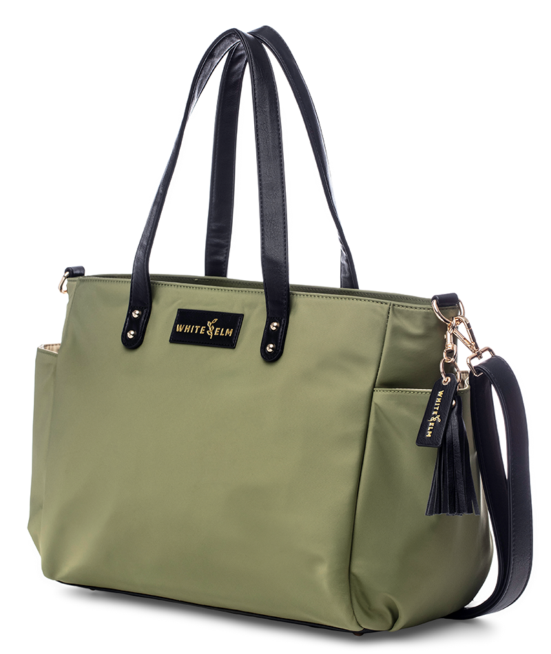 Aquila Tote Bag - Green Nylon