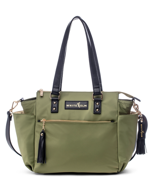 Gemini Mini Convertible Backpack - Green Nylon