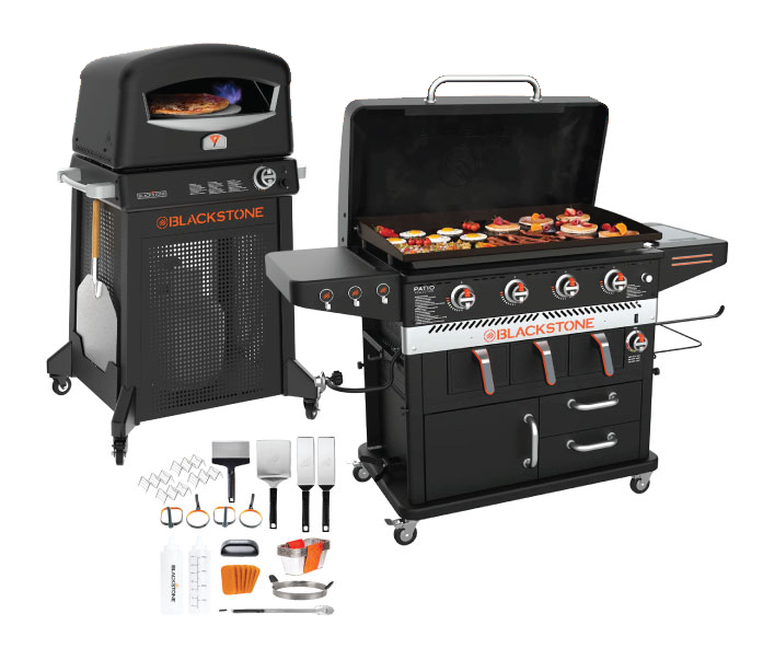 36" Griddle W/Air Fryer & Pizza Oven Bundle