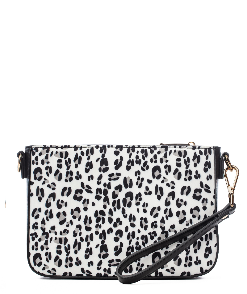 Ara Convertible Crossbody Clutch - Leopard