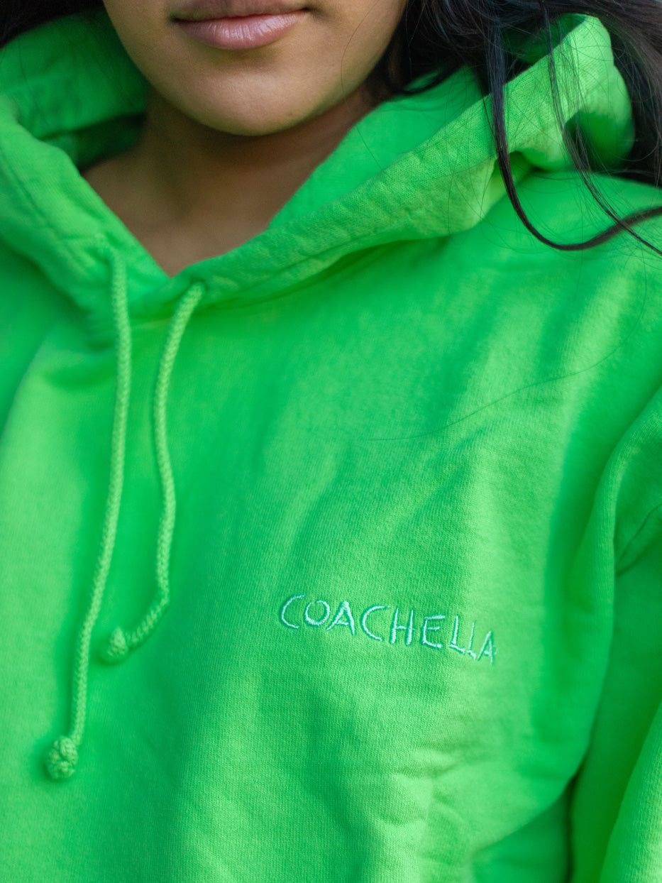 Coachella x Everybody.World 100% Hoodie - Green