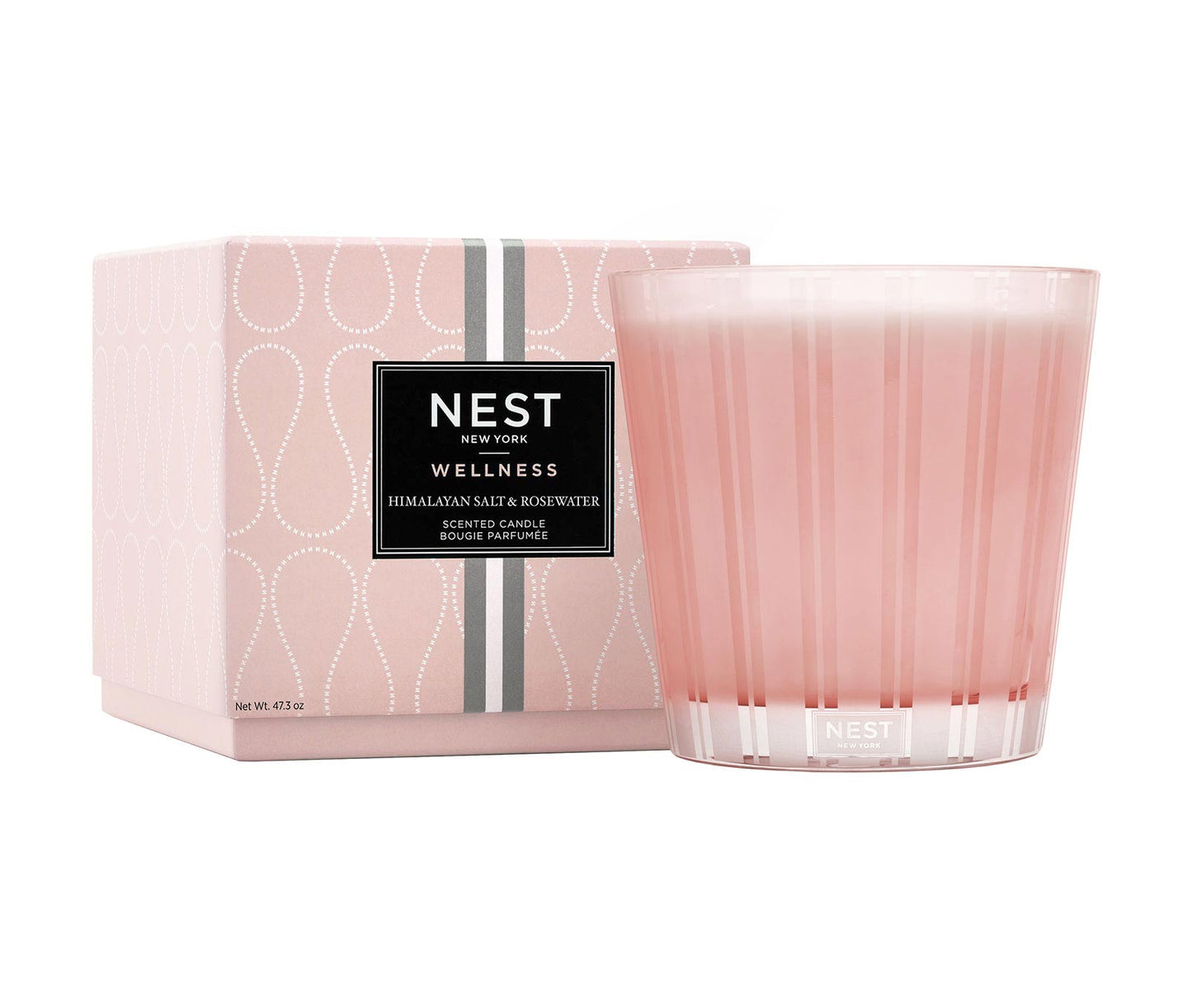 Himalayan Salt & Rosewater Luxury Candle