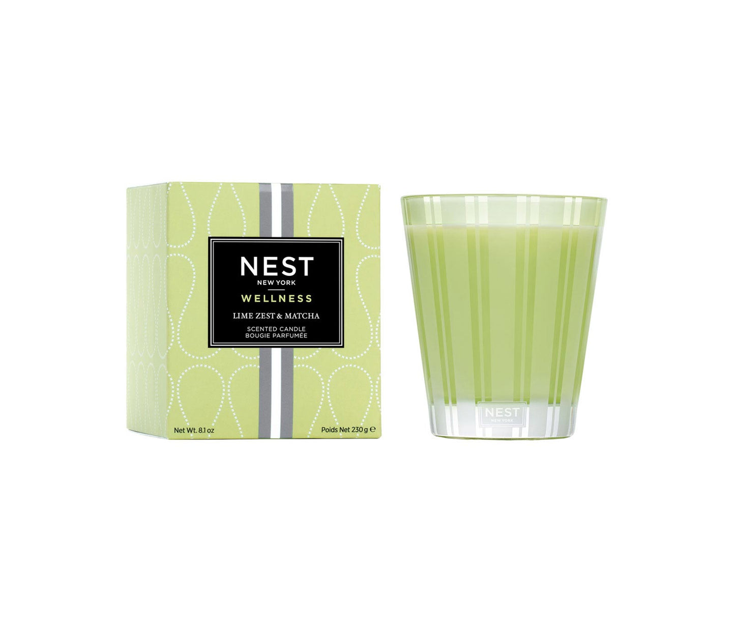 Lime Zest & Matcha Classic Candle