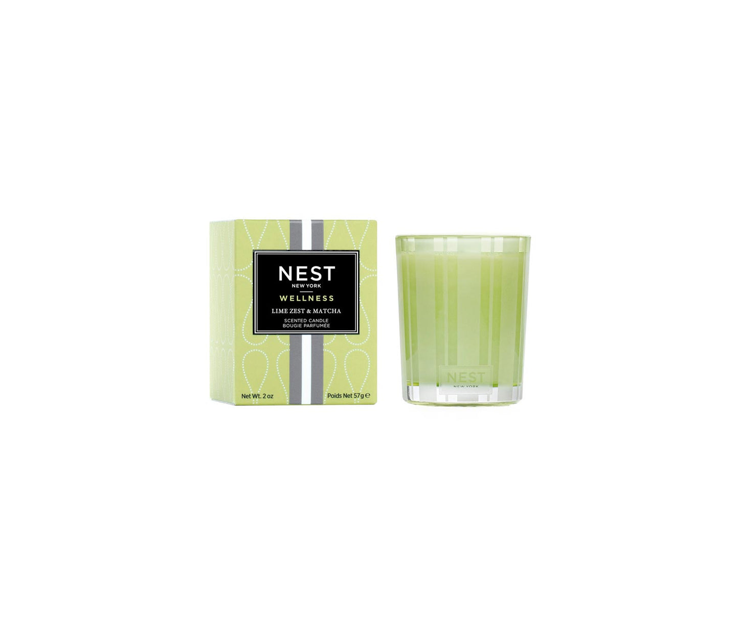 Lime Zest & Matcha Votive Candle