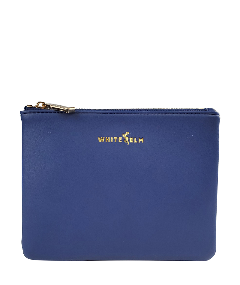 Maia Cosmetic Bag - Navy Blue - [OUTLET FINAL SALE]