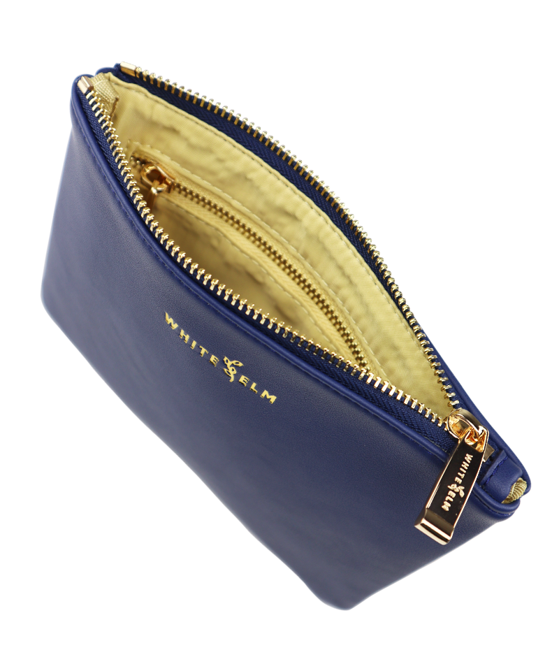 Maia Cosmetic Bag - Navy Blue - [OUTLET FINAL SALE]