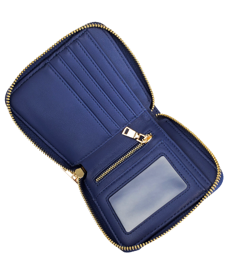 Starla Wallet - Navy Blue - [OUTLET FINAL SALE]