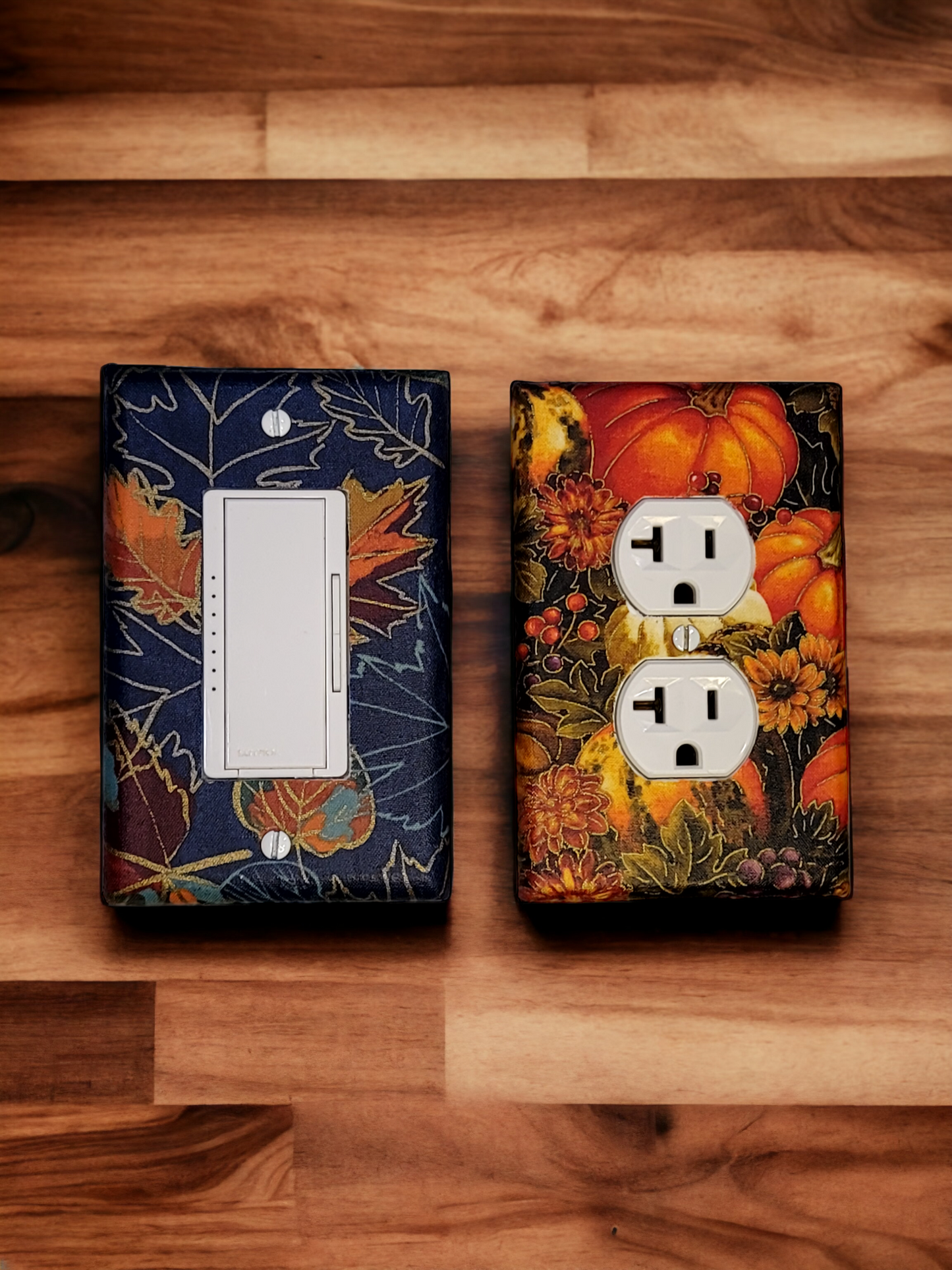 Beautifully Autumn Duo | Light Switch Plates