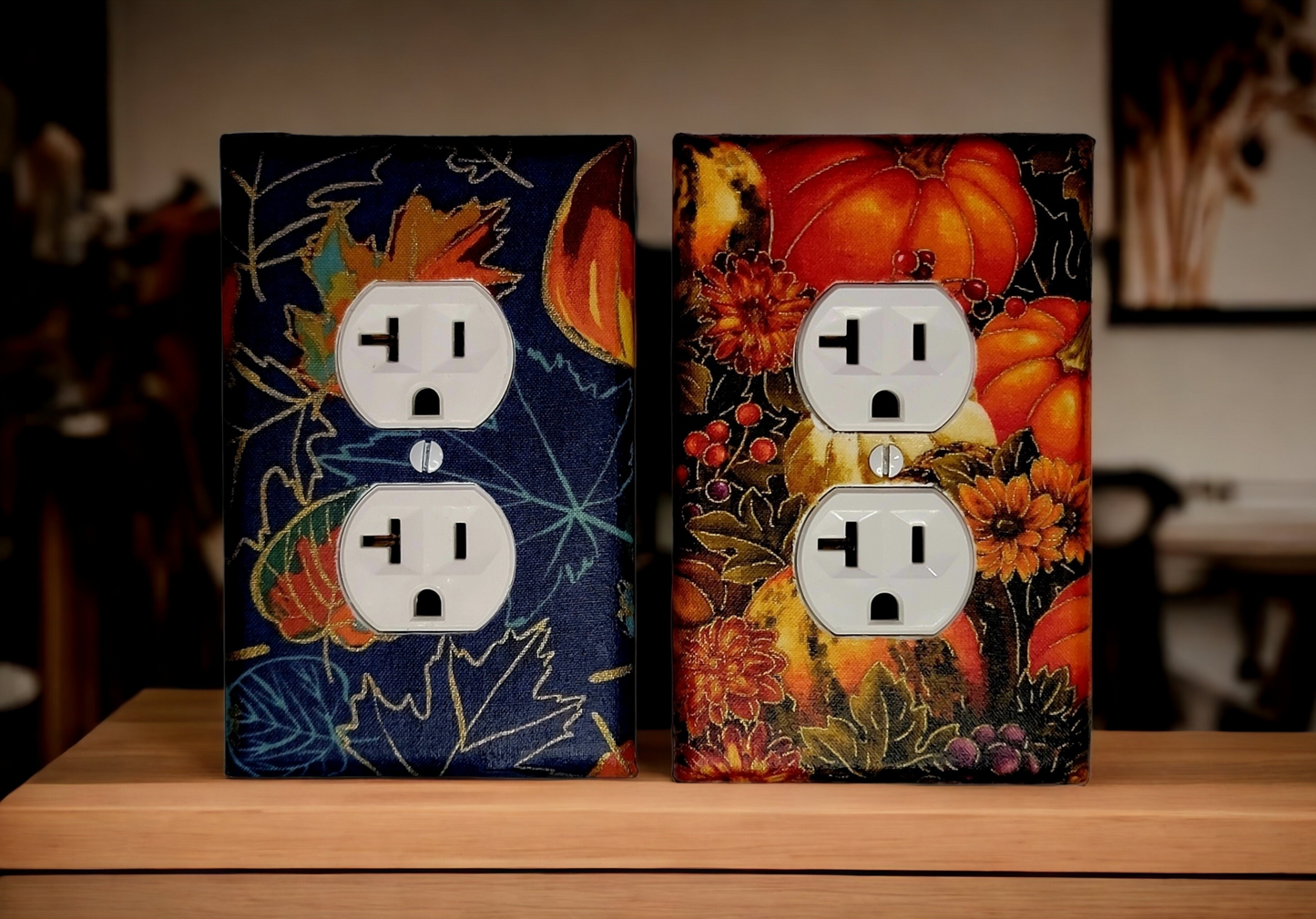 Beautifully Autumn Duo | Light Switch Plates